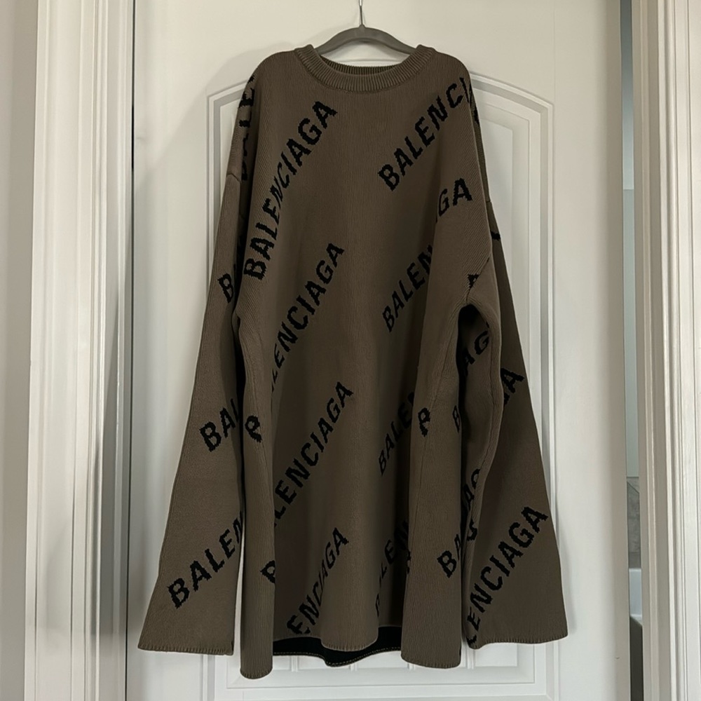 Balenciaga oversized sweater